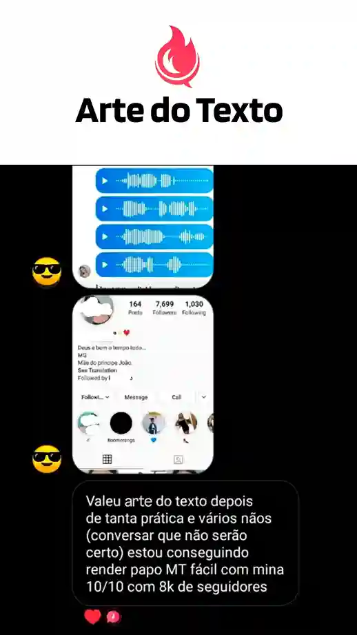 Depoimento: rendendo papo fácil com mina 10/10 com 8k seguidores